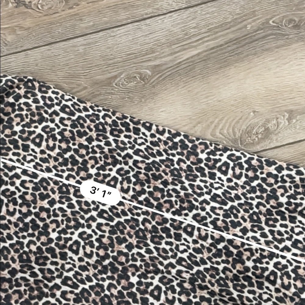 American Eagle halter print leopard mini dress - Picture 5 of 6